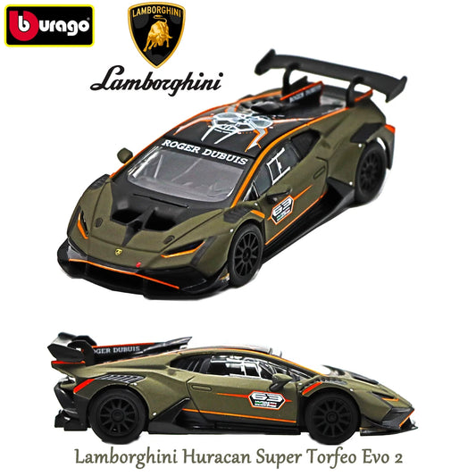 Bburago Lamborghini Huracan Super Trofeo EVO2 Cars 1:43
