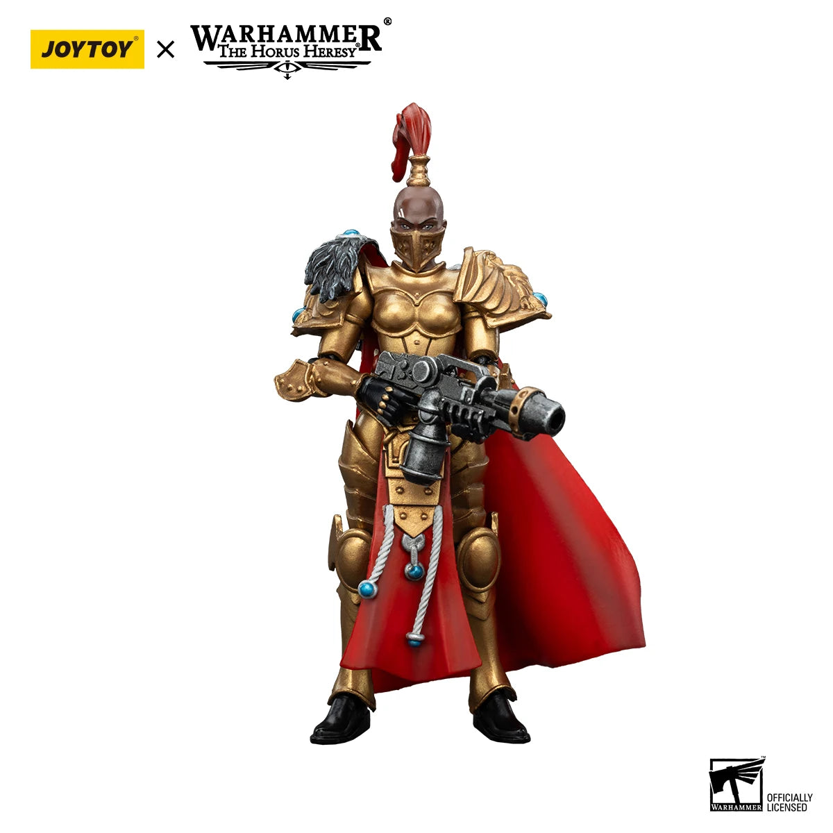 JOYTOY Warhammer 40k 1/18 Action Figures Sisters of Silence Knight-Commander Jenetia Krole White Falcons Vigilator Cadre