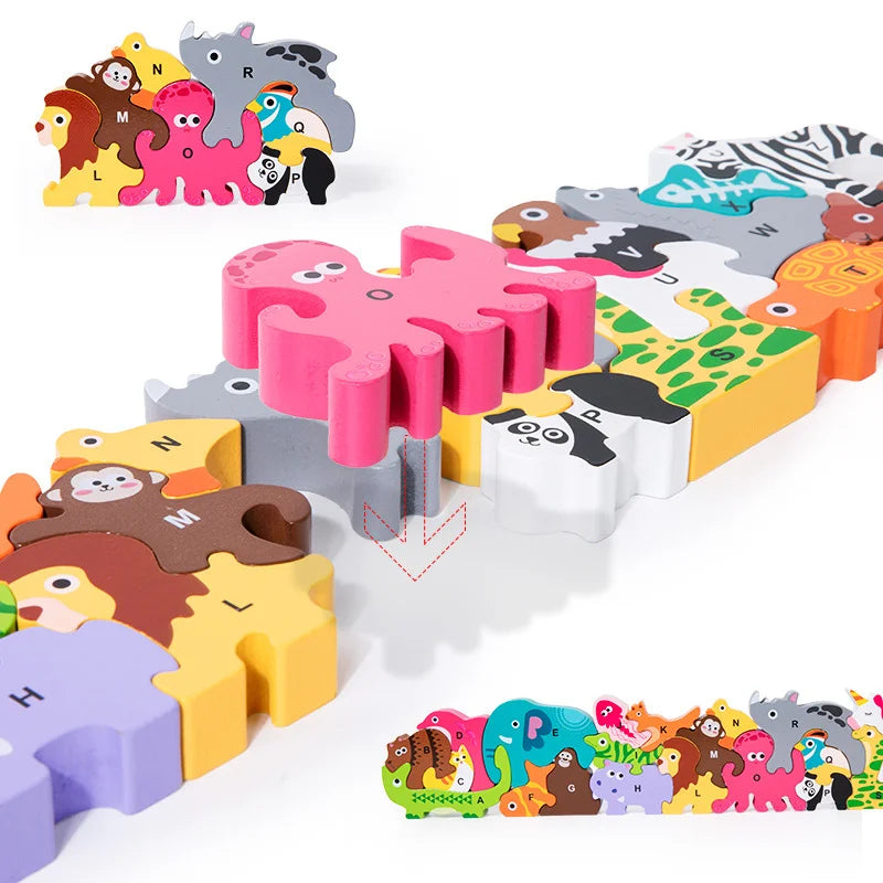 Animal Wooden Jigsaw Puzzle