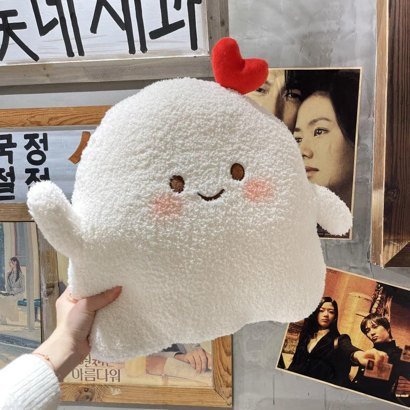 Soft Ghost Throw Pillow Plush Toy