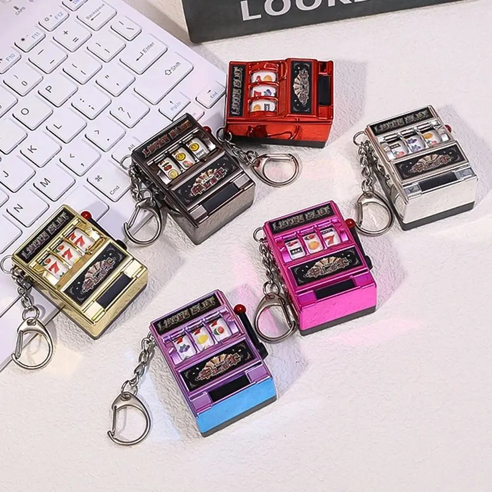 Jackpot Machine Keychain
