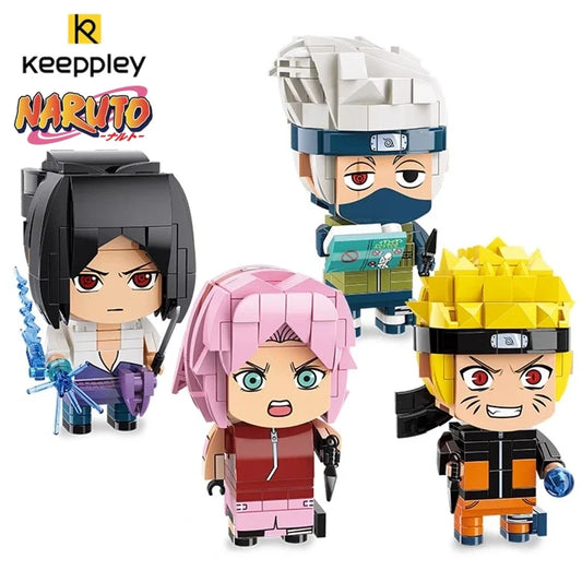 keeppley Naruto building blocks Team 7