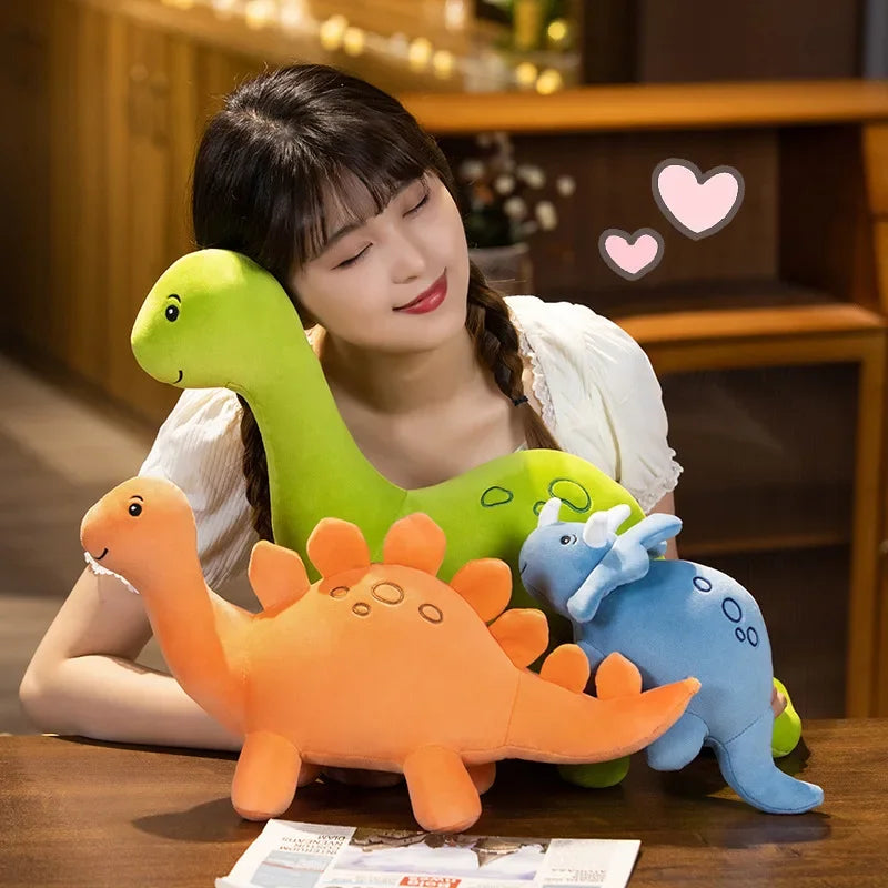 Plush Colorful Dinosaur