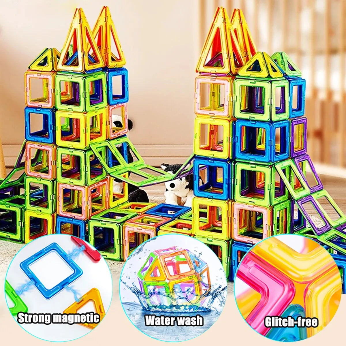 Magnetic Building Blocks Big and Mini Size