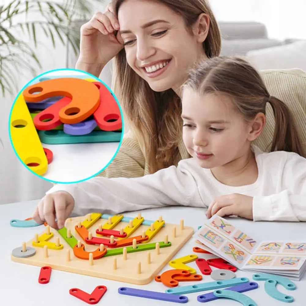 Creative Nail Board Puzzle Toys