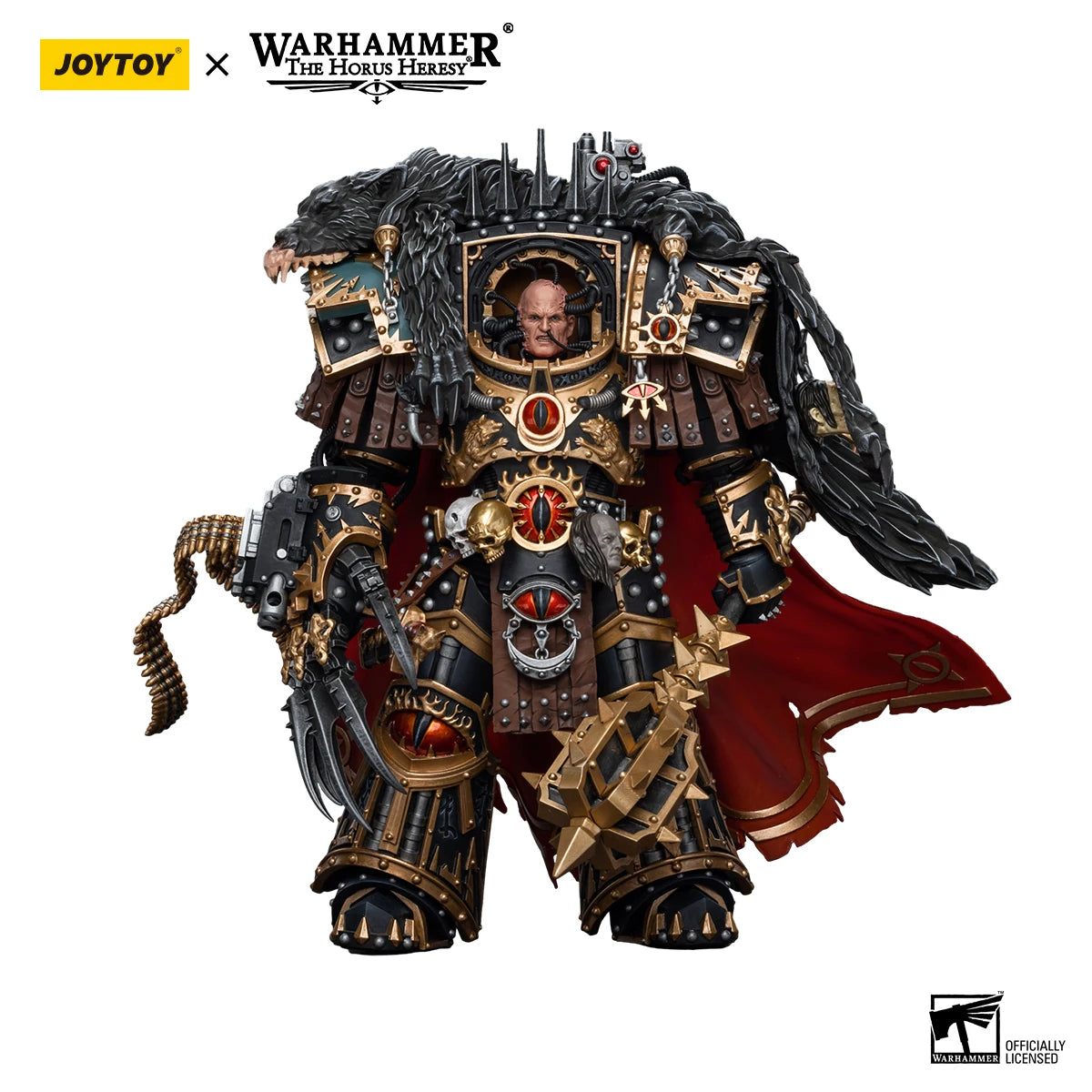 JOYTOY Warhammer 40k 1/18 Action Figures Sons of Horus Warmaster Horus Primarch of the XVIth Legion