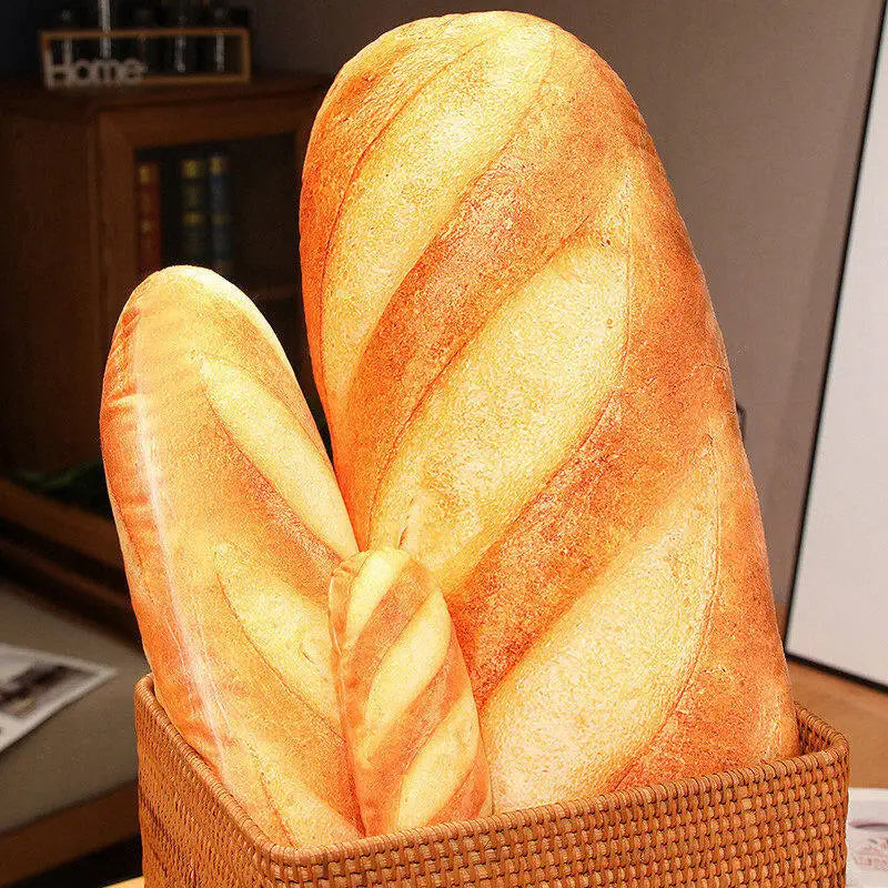 French Bread Pillow Plush