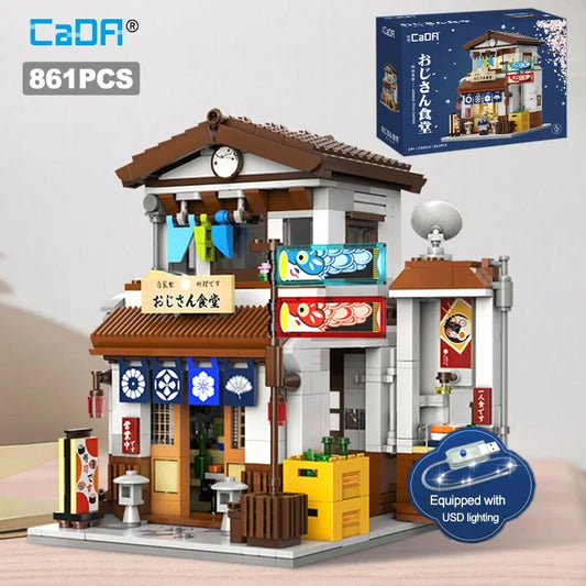 Cada LED City Japanese Style Canteen House Architecture