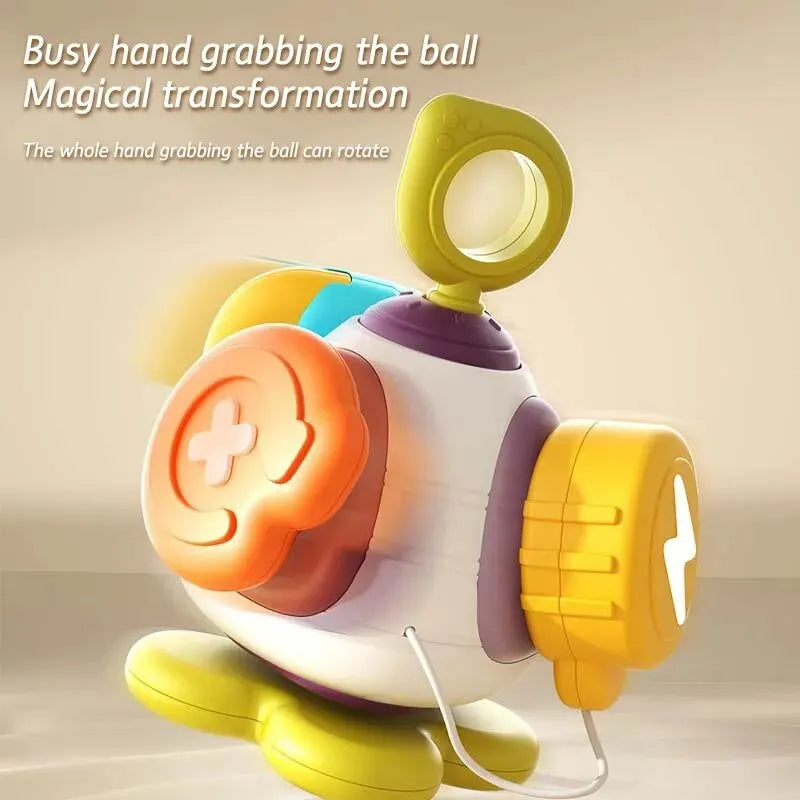 Hexahedral Grasping Ball Puzzle Sensory