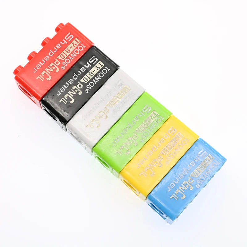 10p Building Blocks Pencil Sharpener