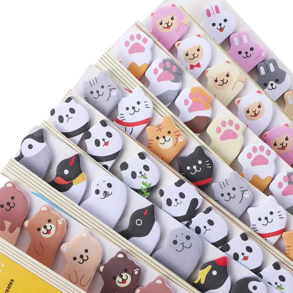 Penguin Cat Panda Memo Pads Sticky Notes