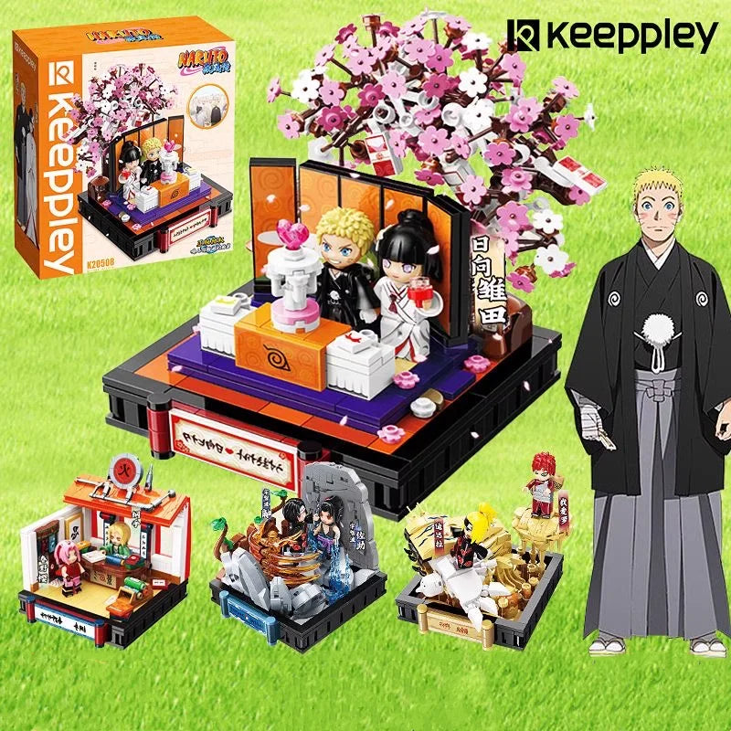 Keeppley building blocks Naruto