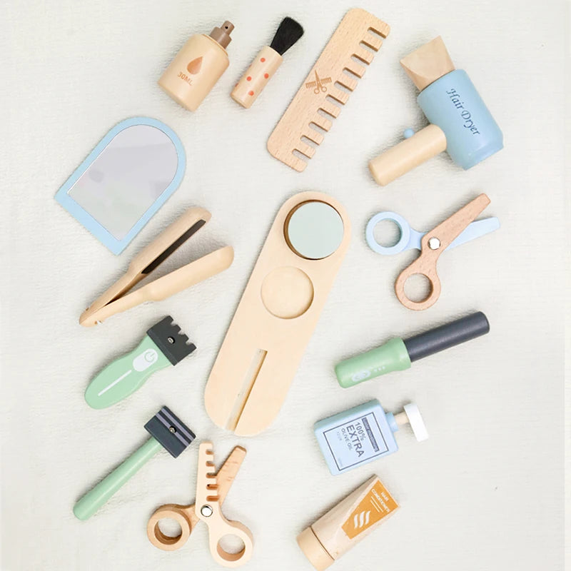 Beauty Salon Wooden Set