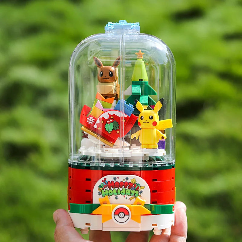 Keeppley Building Blocks Pokemon Music Box Model