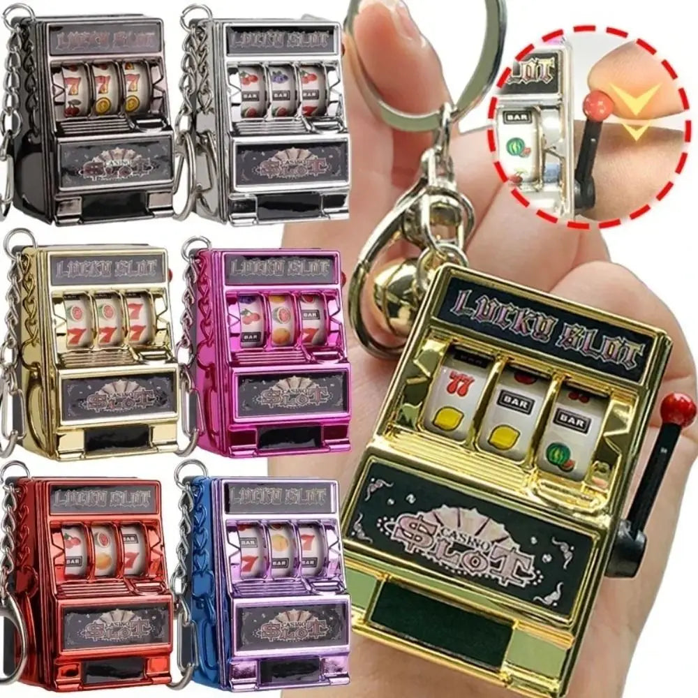 Jackpot Machine Keychain
