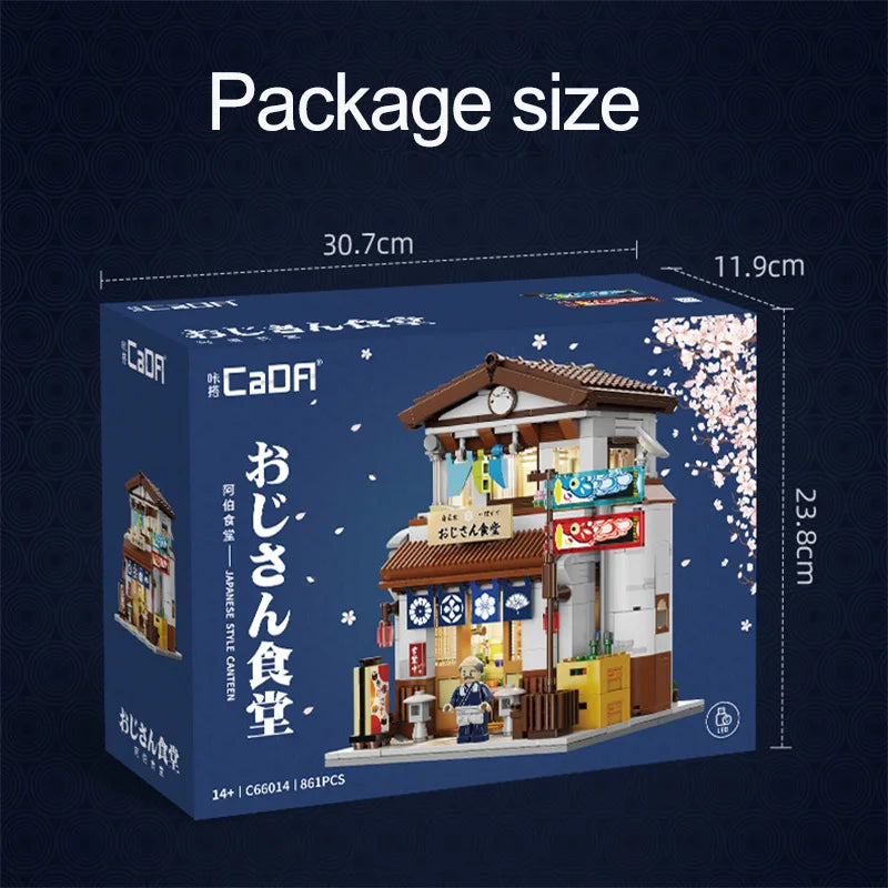 Cada LED City Japanese Style Canteen House Architecture