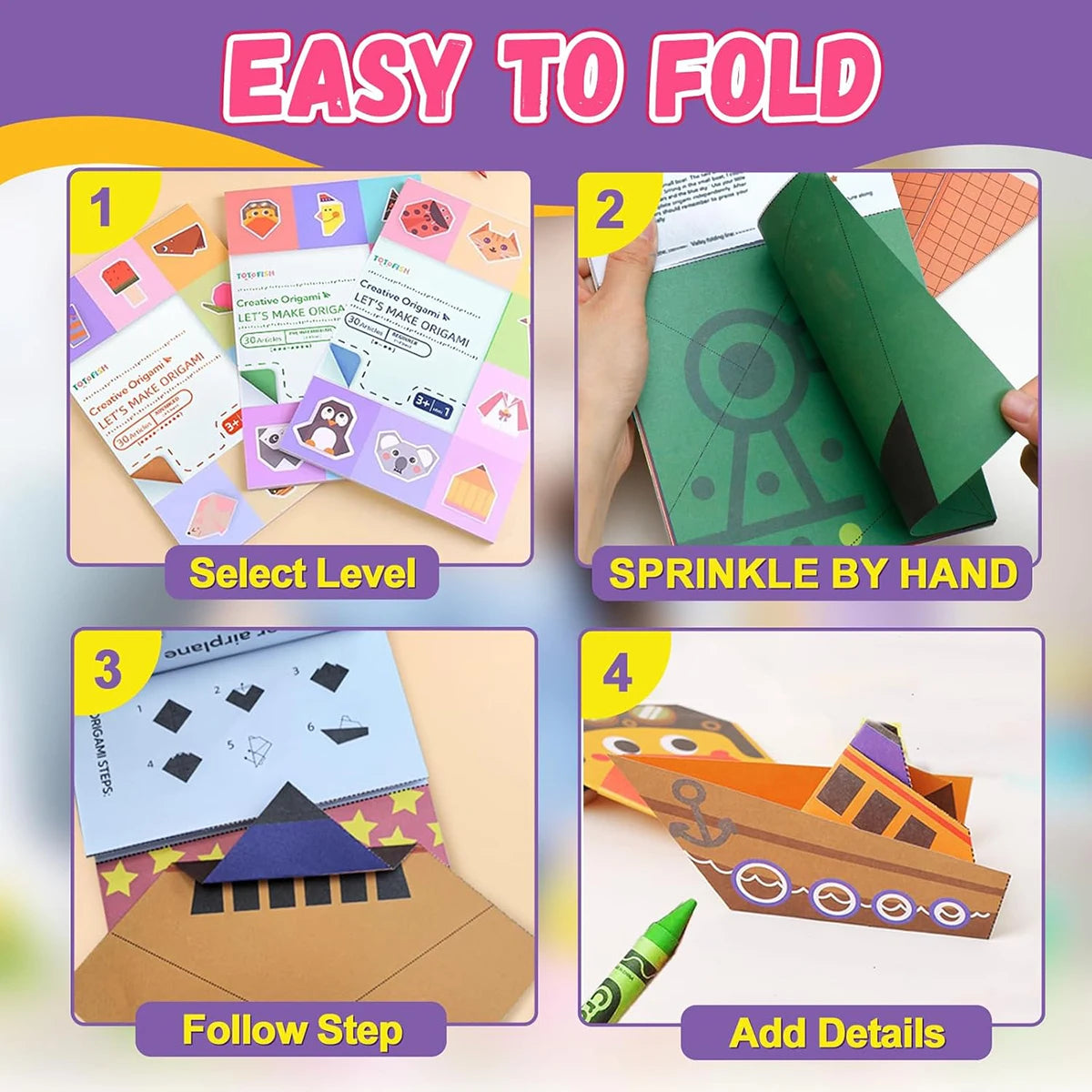 Origami Kit For Beginners 30/96 Sheets