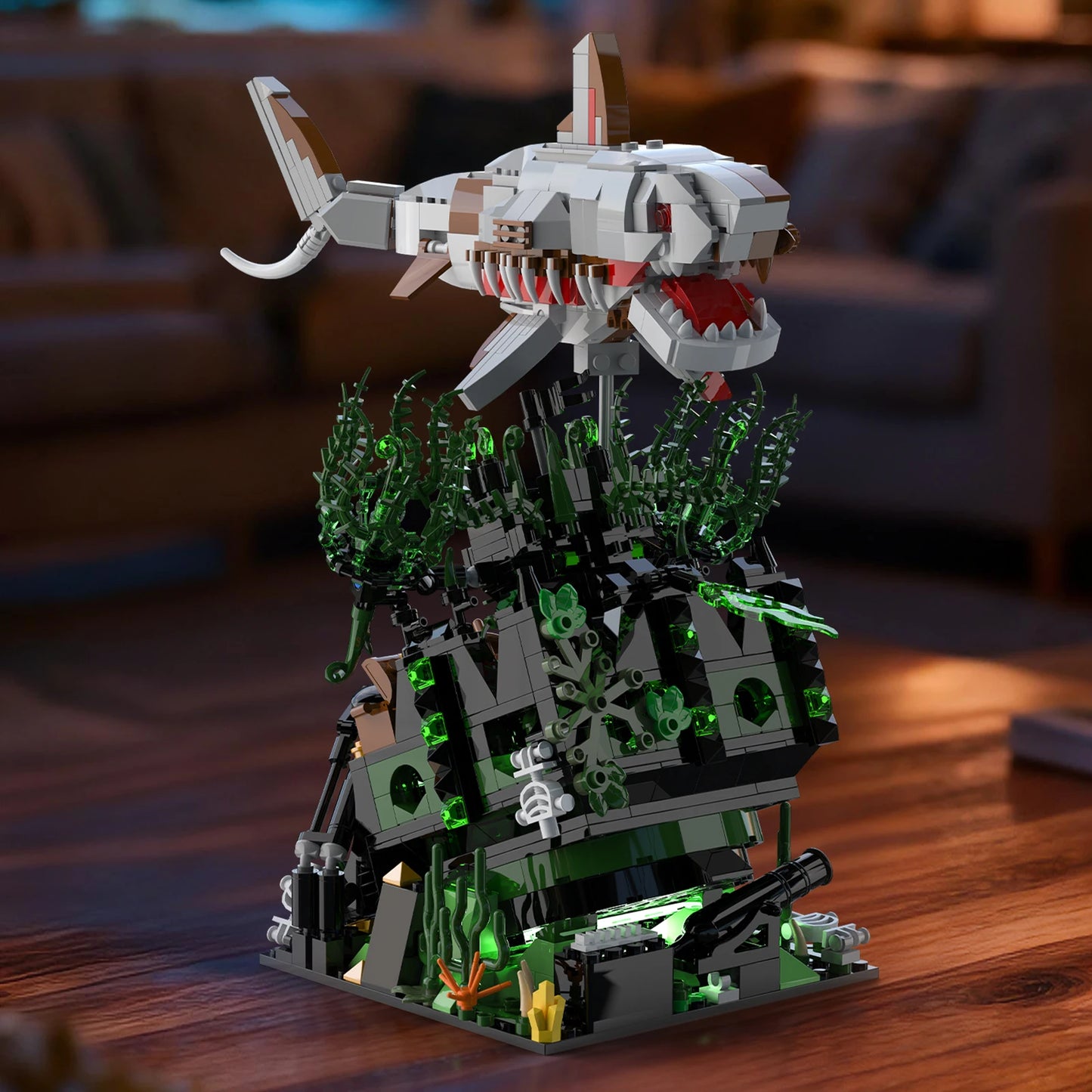 Deathshark's Fortune Building Blocks 1014PCS