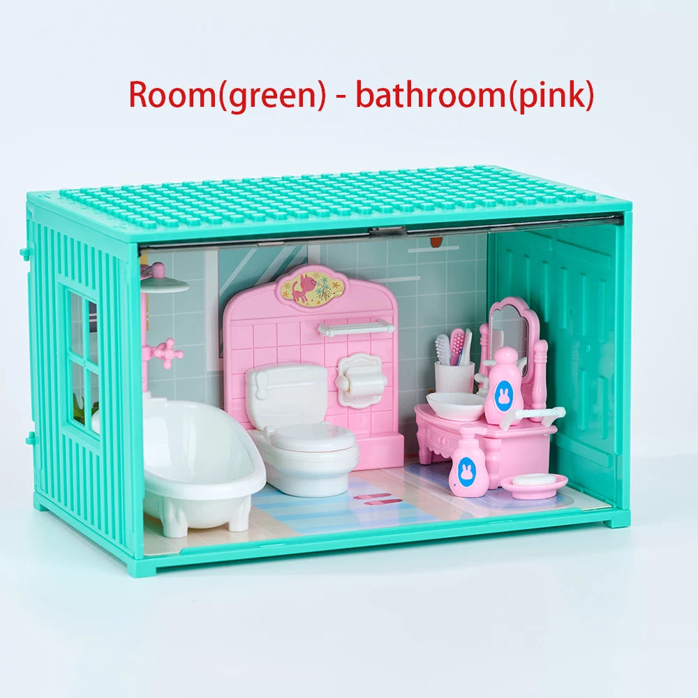 Dollhouse Furniture Container