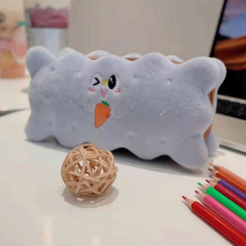 Pencil Case Plush Cookies
