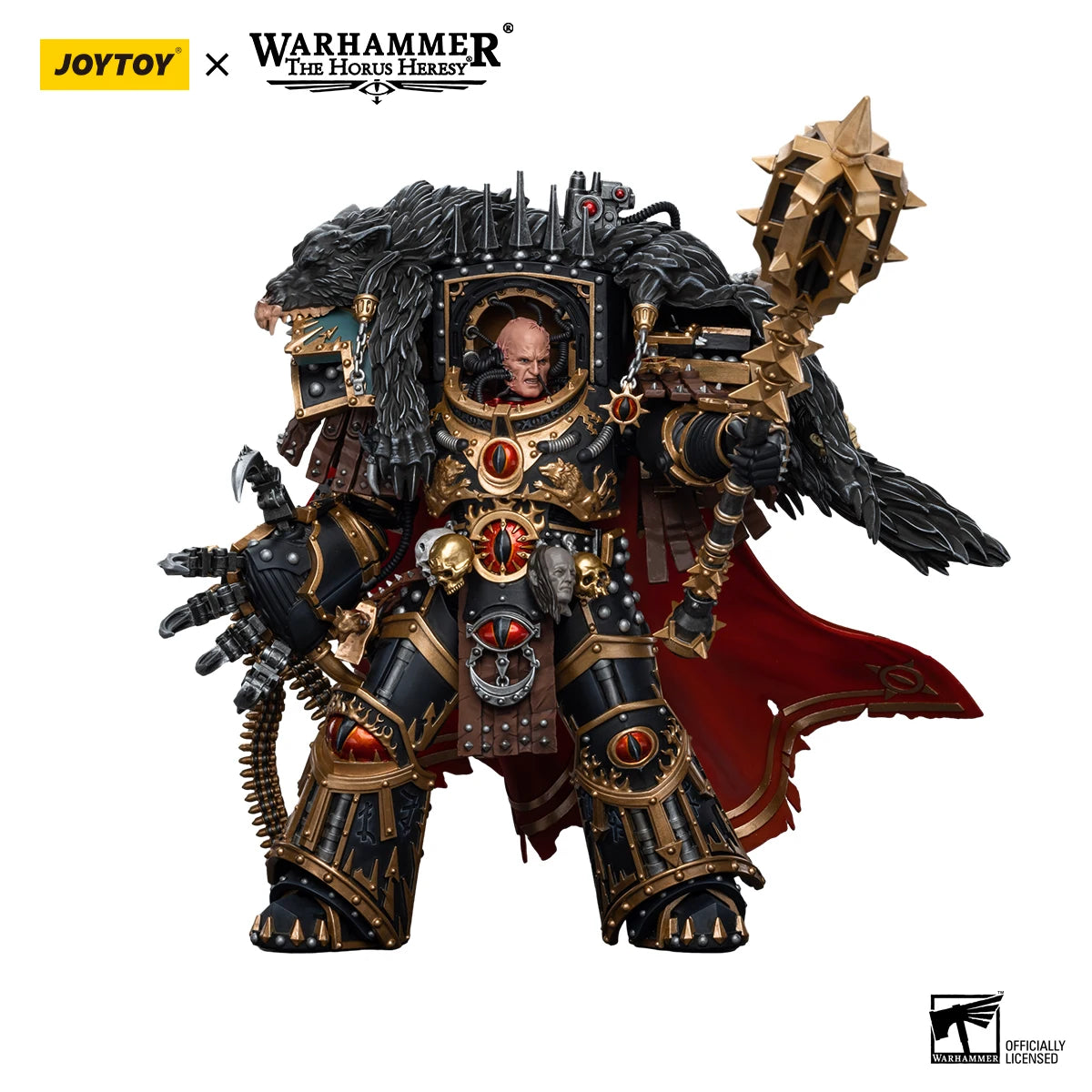 JOYTOY Warhammer 40k 1/18 Action Figures Sons of Horus Warmaster Horus Primarch of the XVIth Legion