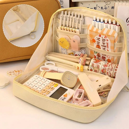 School Supplies Korean Style Makeup Cosmetic Bag