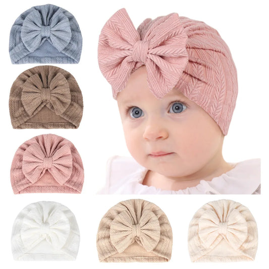 Baby Hat Kids Bowknot Cap