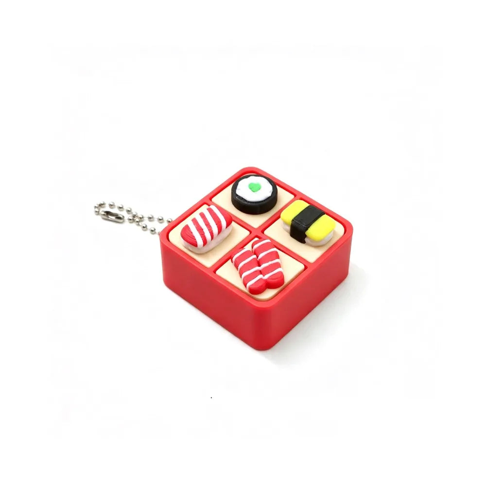 Sushi Box Clicker Keychain