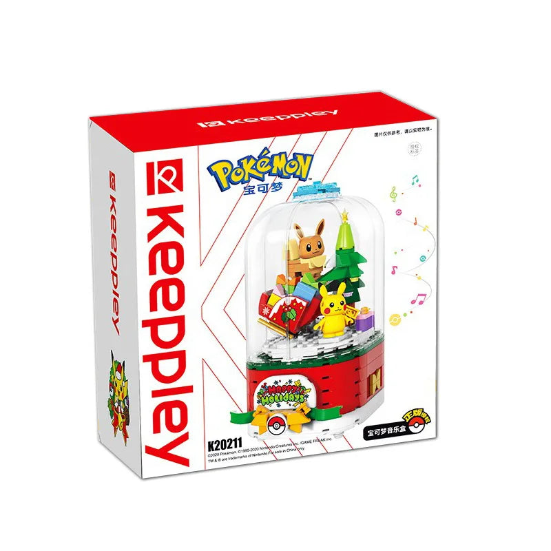 Keeppley Building Blocks Pokemon Music Box Model