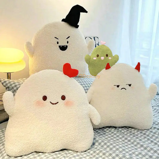 Soft Ghost Throw Pillow Plush Toy