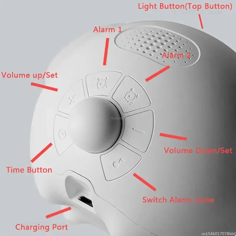 Xiaomi Cute Expression Alarm Clock