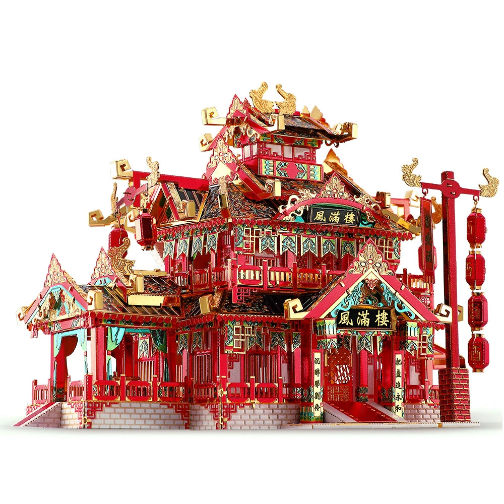 Piececool 3D Metal Puzzle for Adult Chinese Style Building Kits