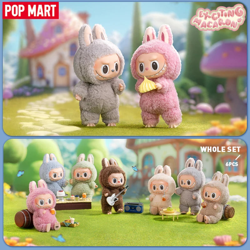 POP MART THE MONSTERS - Exciting Macaron Vinyl Face Blind Box