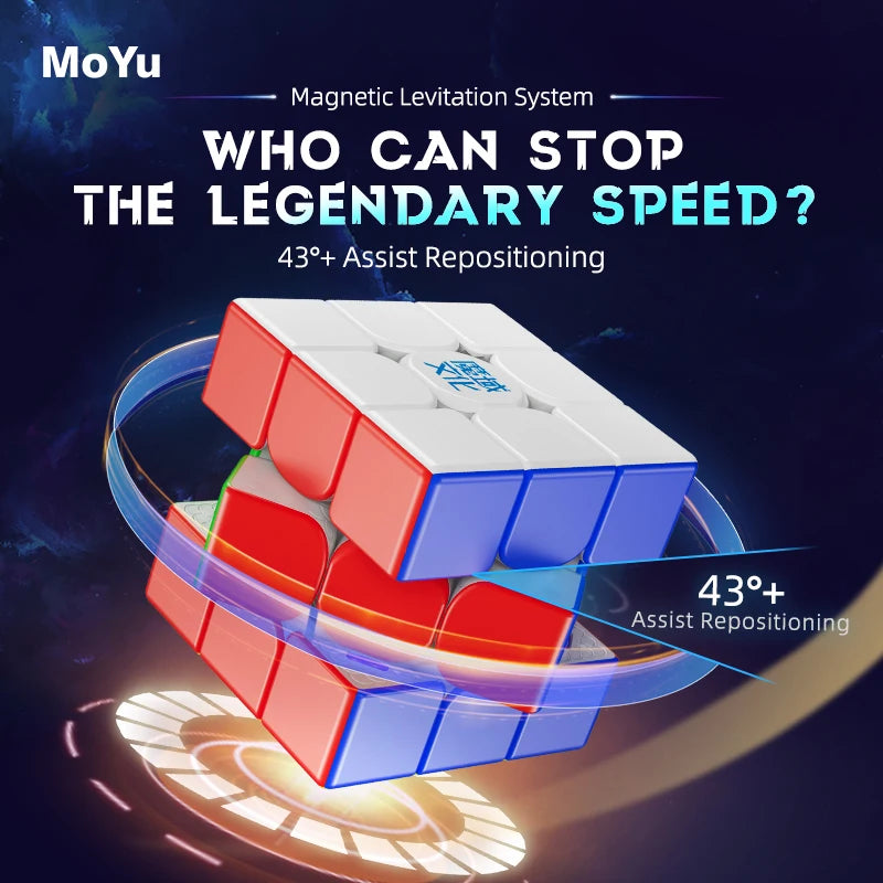 MOYU Super WEILONG Magnetic / Maglev Ball Core Magic Cube UV 3x3