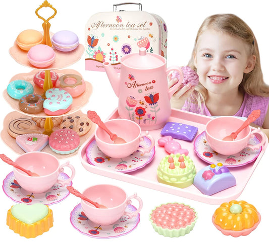 Play House Kitchen Afternoon Tea Food Cake Set