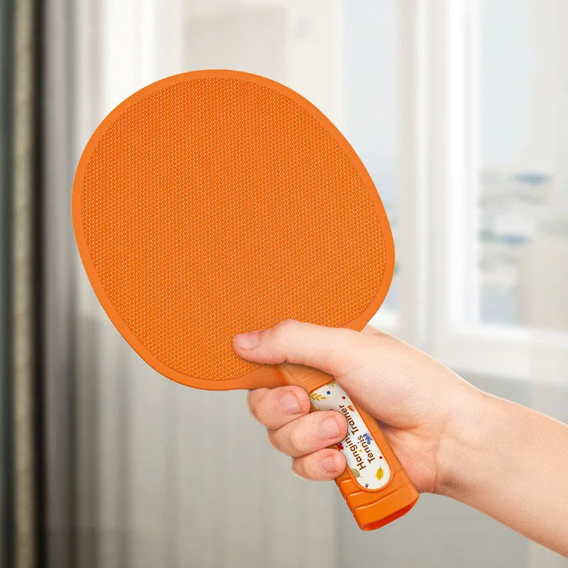 Hanging Table Tennis Trainer With Racket