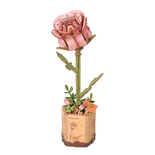 Robotime ROWOOD Pink Rose TW041