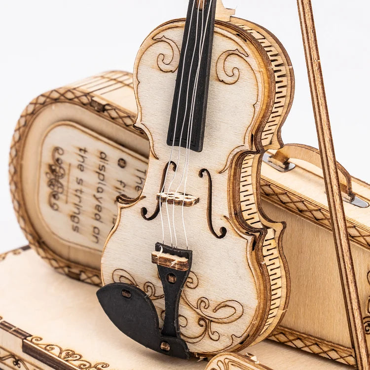 Robotime ROKR Violin Capriccio Model 3D Wooden Puzzle TG604K