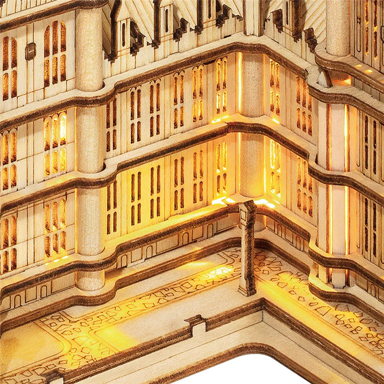 Robotime Rolife Big Ben With Lights TG507 Architecture 3D Wooden Puzzle