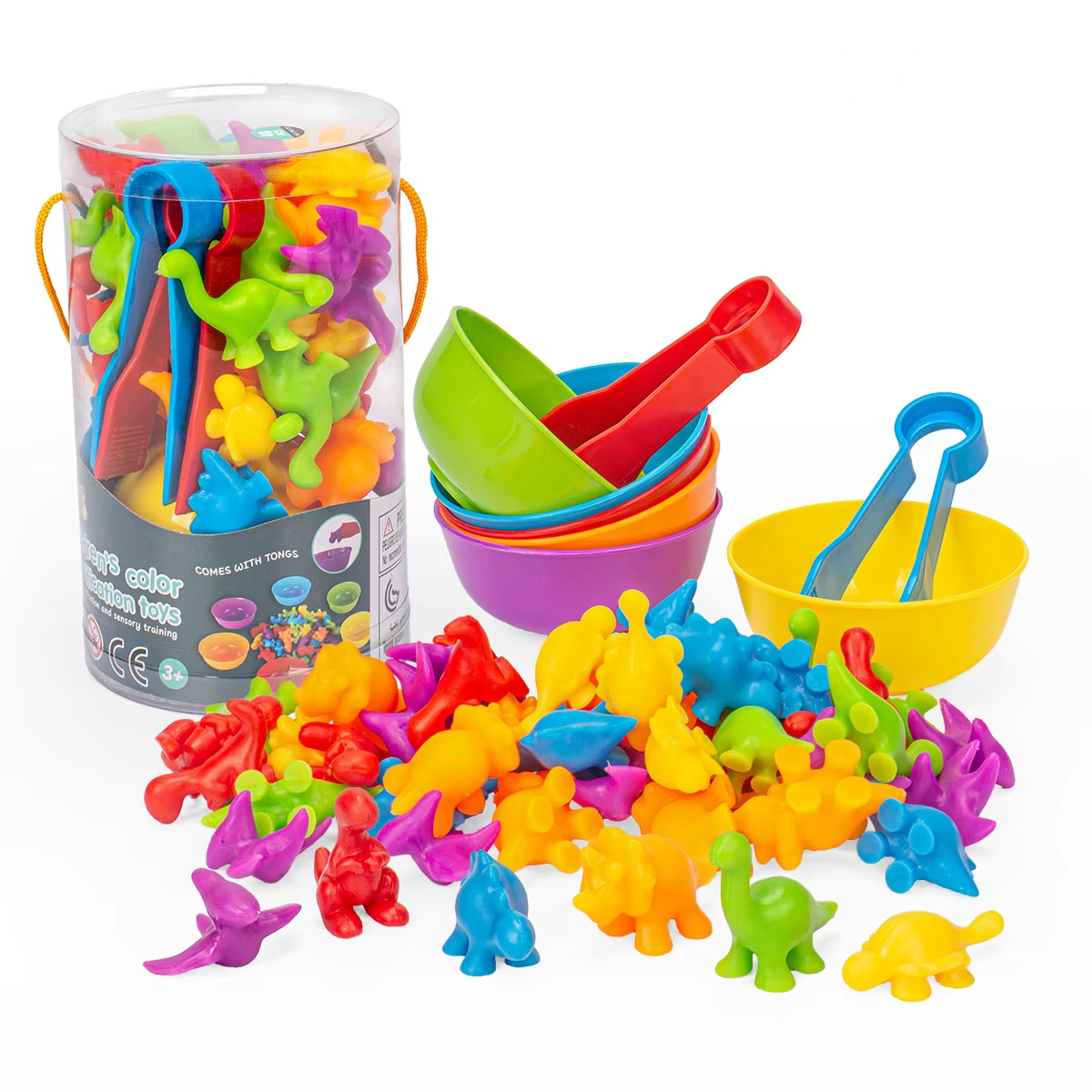 Counting and Sorting Animal Toys