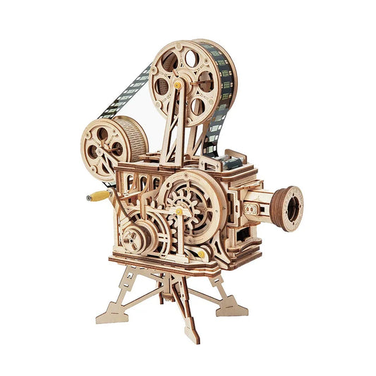 Robotime ROKR Vitascope Movie Projector 3D Wooden Puzzle LK601